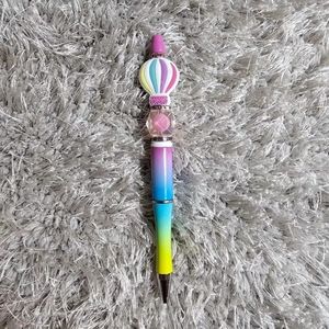 Hot air balloon beaded pen